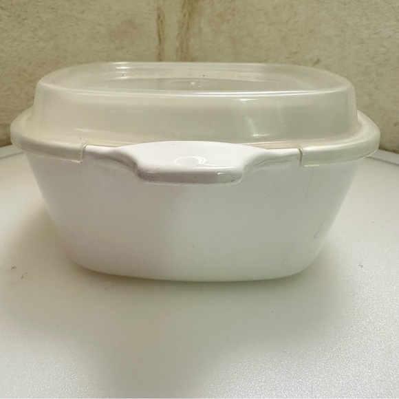 Corning Ware 2 3/4 Cup Spice of Life Mini Casserole Pan Dish With Plastic Lid - Picture 5 of 8